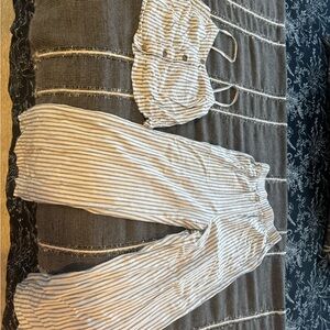 Striped Two-Piece Set